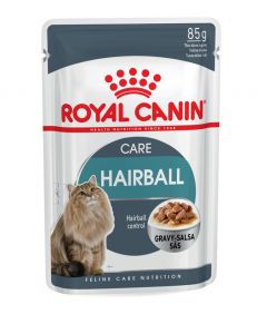 Royal Canin Hairball Care Gravy Wet Cat Food 85g Pouch