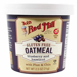 Bobs Red Mill Gluten Free Oatmeal Cup Blueberry .