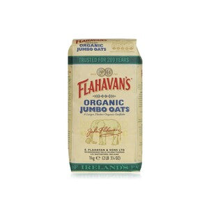 Flahavans Organic Jumbo Oats 1 Kg
