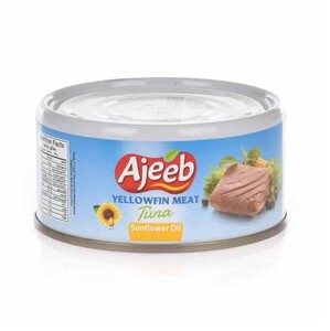 Ajeeb Yellowfin Tuna Sunflower Oil - 170 g