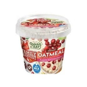 Fmlh Instant Oatmeal Apple & Cranberry 55 g