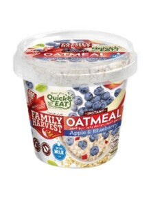 Family Harvest Oatmeal Apple & Blueberry 55 g