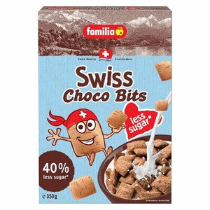 Familia Less Sugar Swiss Choco Bits 350 g