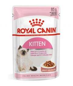 Royal Canin Kitten Instinctive in Gravy Wet Cat Food 85g Pouch