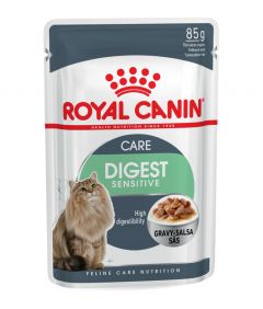 Royal Canin Digest Sensitive Care in Gravy Wet Cat Food 85g Pouch
