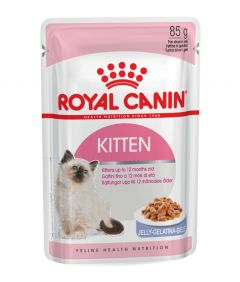Royal Canin Kitten Instinctive in Jelly Wet Cat Food 85g Pouch