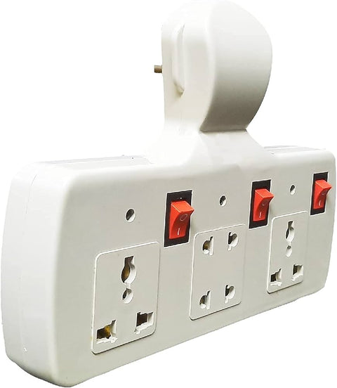 3 Way Multiport Multiple Socket Outlet