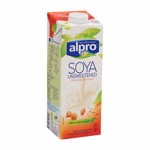 Alpro Soya Milk Drink Unsweetened 1 L