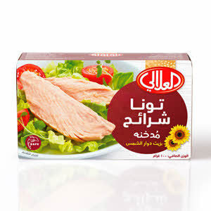 Al Alali Smoked Tuna Slices Sunflower Oil 100 g
