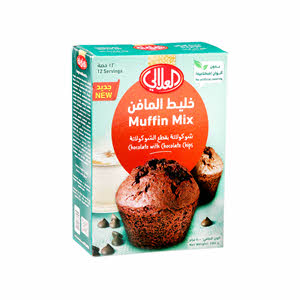 Al Alali Mufin Mix Chocolate with Chcocohip 500G