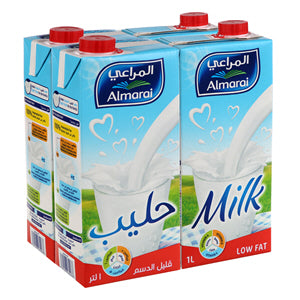 Al Marai Long Life Milk Low Fat with Vitamin 1 L...