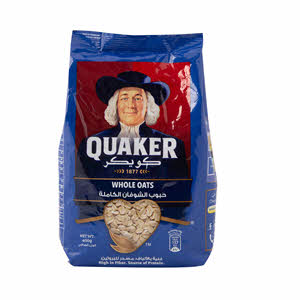 Quaker Whole Oats Flakes Foil 400 g