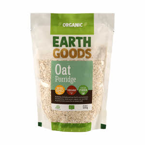 Earth Goods Organic Oat Porridge 500 g