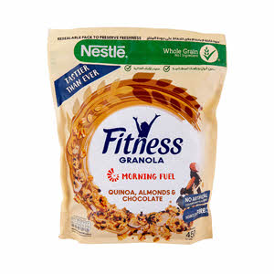 Nestle Fitness Quinoa Almonds And Chocolate Gran.