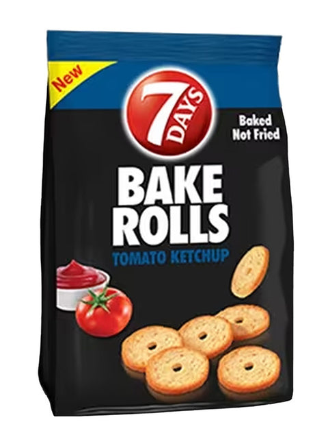 7D Bake Rolls Tomato Ketchp 60 Gm