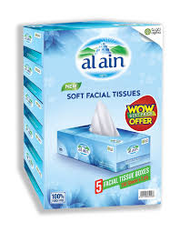 Al Ain Facial Tissues 150X2Ply