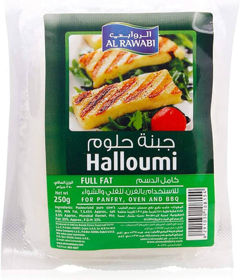 Al Rawabi Halloumi Full Fat 250G