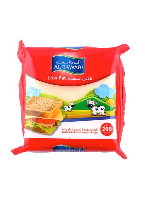 Al Rawabi Lowfat Slices Cheese200Gm