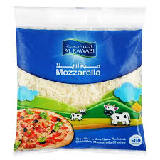 Al Rawabi Shredded Mozzarella 500Gm