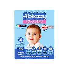Alokozay Baby Diapers Size 4(8-14Kg)