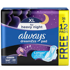 Always Dreamzzz Maxi Thick Night 48Pads