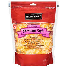 American Heritage Mexican Style Cheese