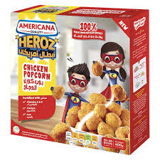 Americana Heroz Chicken Popcorn 400Gm