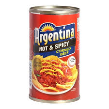 Argentina Corned Beef Hot & Spicy 175G