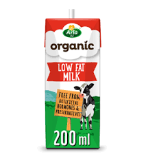 Arla Organic Low Fat Milk 200Ml