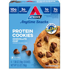 Atkins Prtn Cookies Chocolate Chip 156Gm