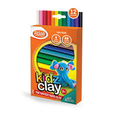 Atlas Kids Clay 12 Colour