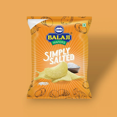 Balaji Simply Salted Wafers 150G
