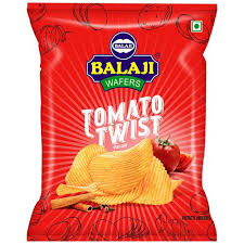 Balaji Tomato Twist Wafers 135G