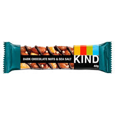 Be Kind Dark Chocolate Nuts & Sea Salt 40G