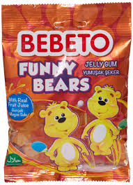 Bebeto Funny Bears Jelly Gum