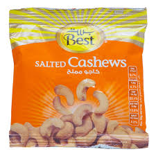 Best Nuts Salted Cashews 30Gm