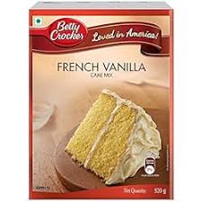 Betty Crocker Vanila Cake Mix 500Gm