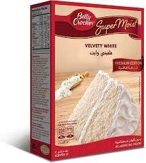 Betty Crocker Velvety White Cake Mix 510