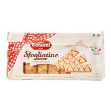 Bonomi Sfogliatine Glassate Glazed Puff Pastry 135G