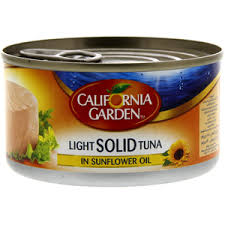 Calefornia Garden Tuna Sunflwer Oil