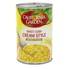 California Garden Cream Style Corn 418Gm