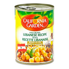 California Garden Fava Beans Labanese Recipe 400G