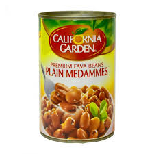 California Garden Fava Beans Plain Medammes 450G