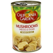 California Garden Mushrooms Pieces & Stems 425Gm