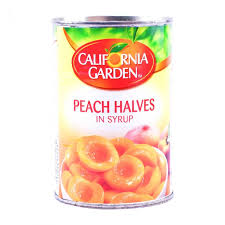 California Garden Peach Halves 420Gm