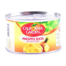 California Garden Sliced Pineapple 227Gm