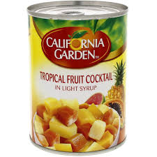 California Garden Tropical Fruit Cocktail In Light Syrup 565G