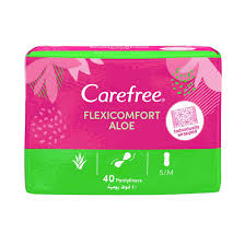 Carefree Flexi Comfort Aloe Extrac Ultra Thin 40Pcs