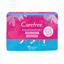 Carefree Flexi Comfort Fresh Scent 40S