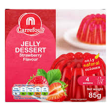 Carrefour Jelly Dessert 85Gm